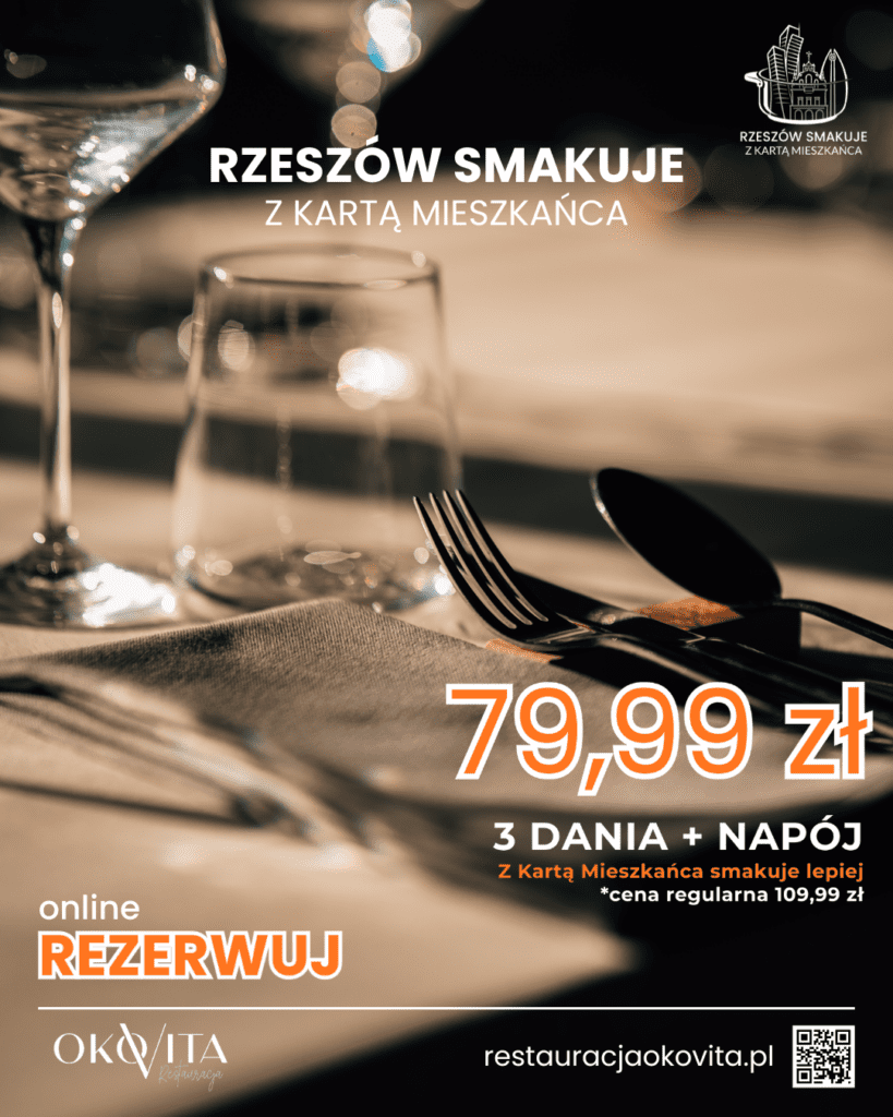 RZESZÓW SMAKUJE Z KARTĄ MIESZKAŃCA